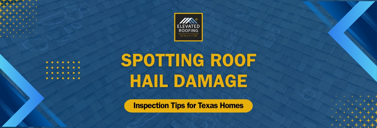 hail damage roof inspection checklist - Spotting Roof Hail Damage - Elevated Roofing