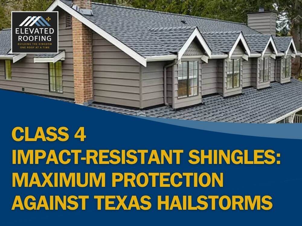 Roofing Allen, TX - Class 4 Impact-Resistant Shingles Maximum Protection Against Texas Hailstorms - Elavated Roofing