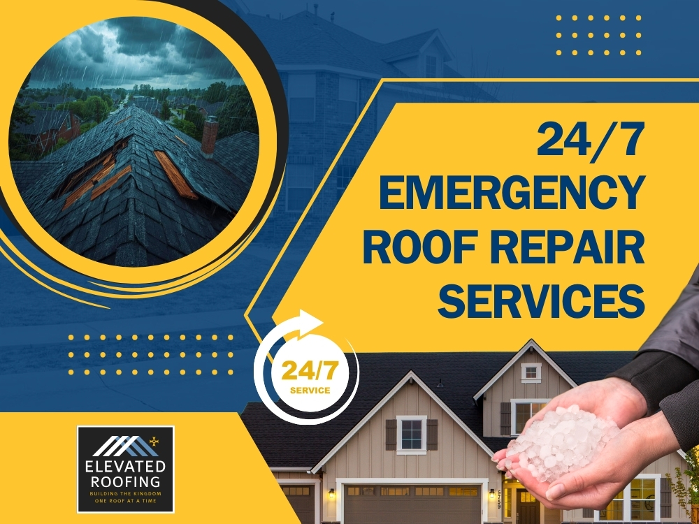 Storm and Hail Damage - Professional Roof Repair Services - Elevated Roofing
