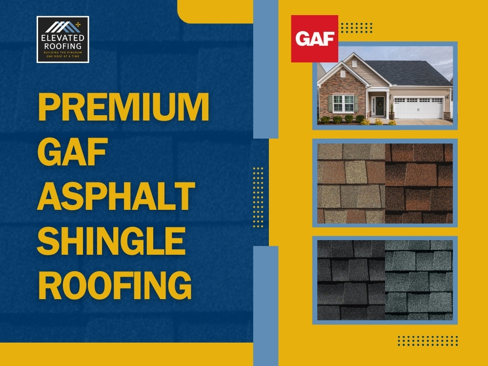 asphalt shingles roofing - Premium GAF Asphalt Shingle Roofing - Elevated Roofing