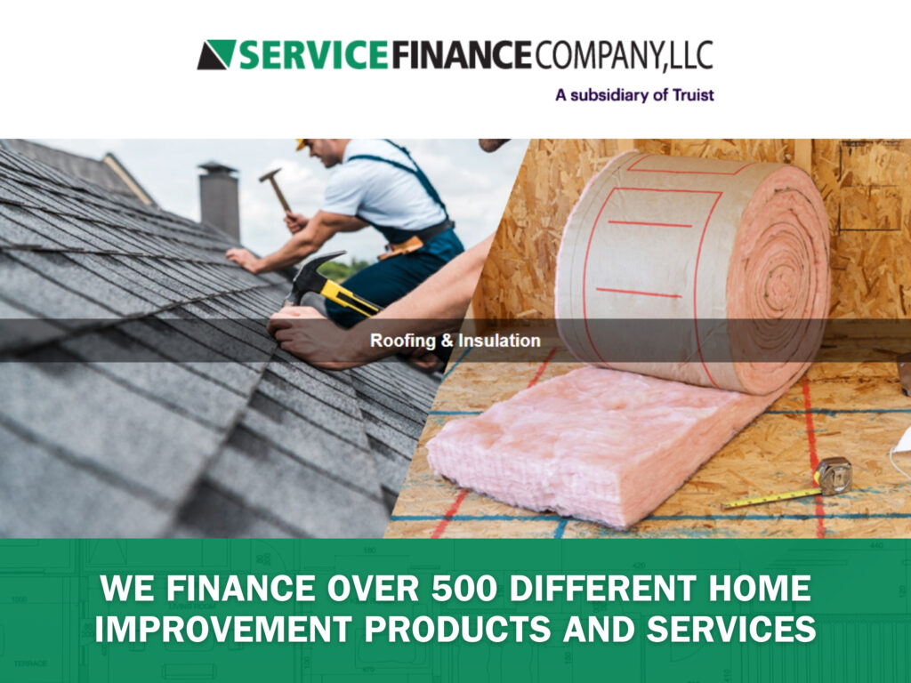 Service Finance - Elevated Roofing