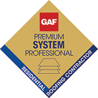 GAF Premium System Professional badge
